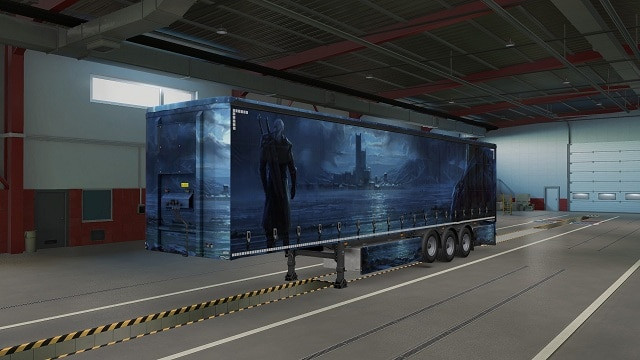 Skin for trailer "The Witcher"